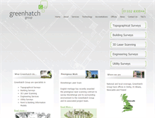 Tablet Screenshot of greenhatch-group.co.uk